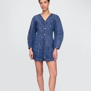GAP Denim Barrel Dress